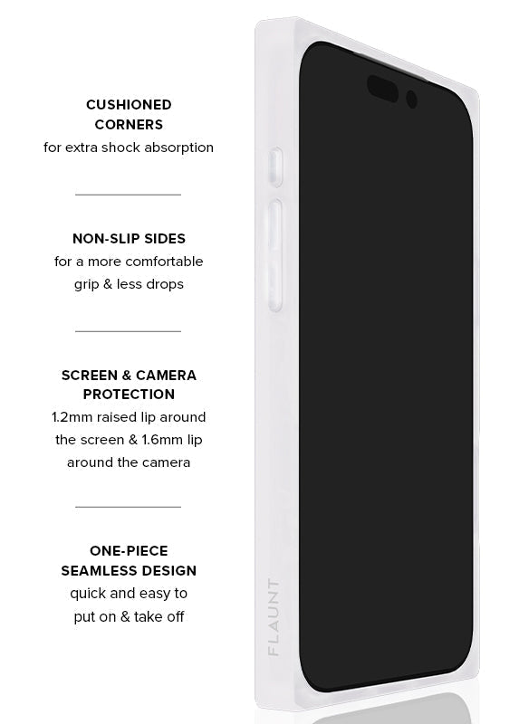 SQUARE® Iridescent Satin iPhone Case