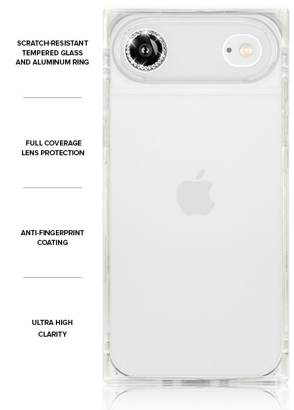 Silver Crystal Camera Lens Protectors
